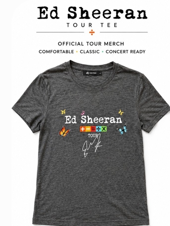 Tops - Womens Gray Tour Tee - Official Tour Merch